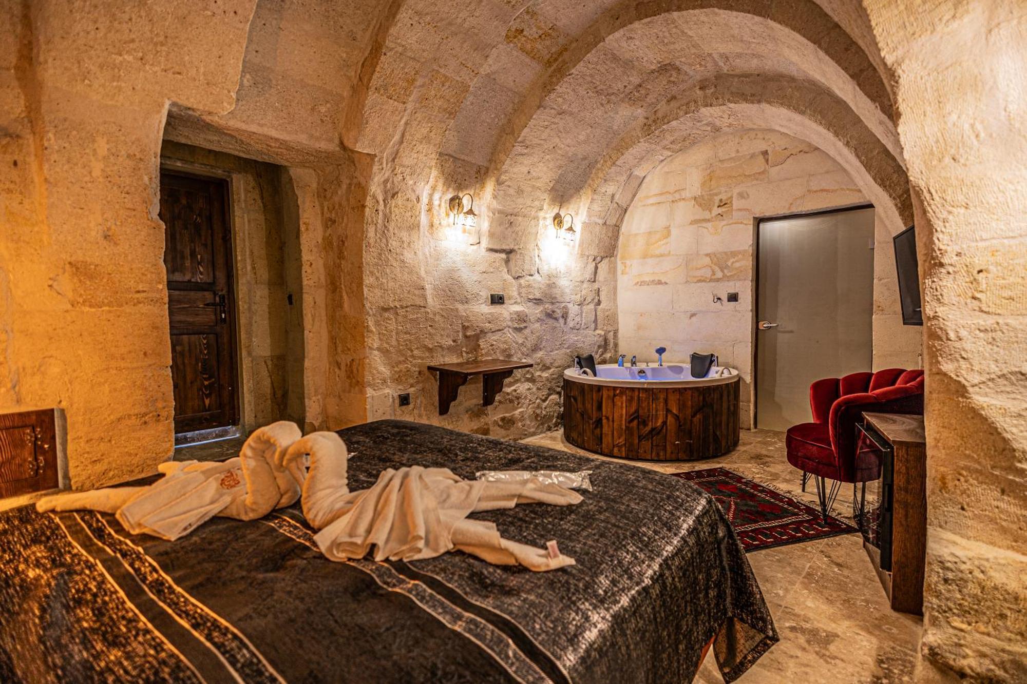 Zuemruetue Anka Cave Hotel Юргюп Екстериор снимка